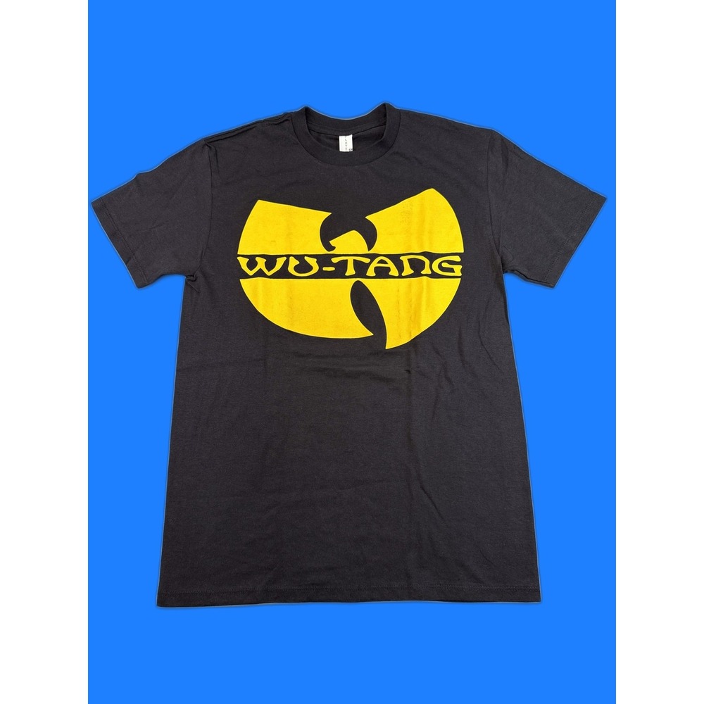 PLAYERY TEES Wu Tang Clan Graphic M Black Cotton Regular Fit Short
